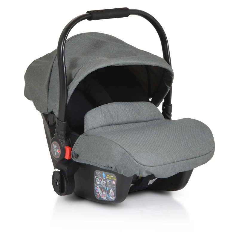 Комбинирана количка 3 в 1 Cangaroo Empire, Тъмносив