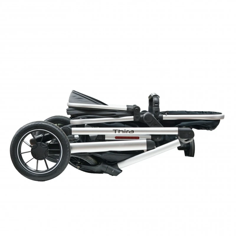 Комбинирана количка Moni Thira сив