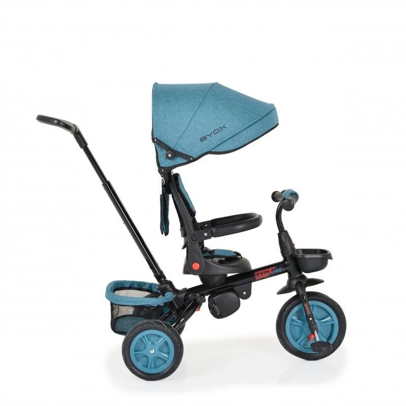 ДЕТСКА ТРИКОЛКА Byox EXPLORE ТЮРКОАЗ