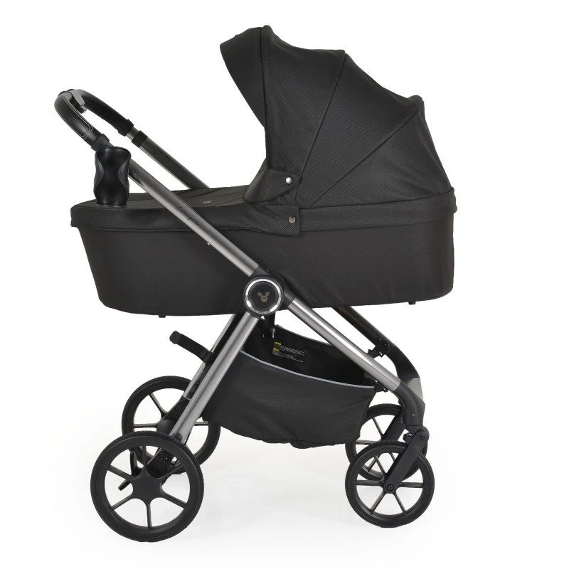 Комбинирана количка 3 в 1 Unique Carbon-Black