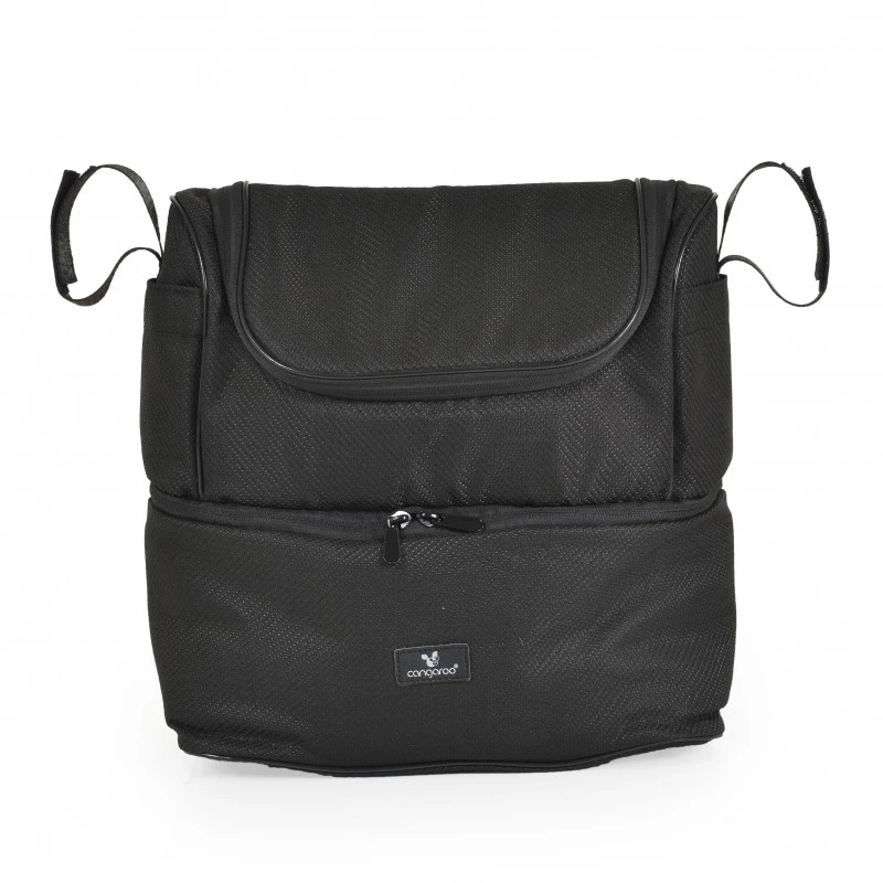 Комбинирана количка 3 в 1 Unique Carbon-Black