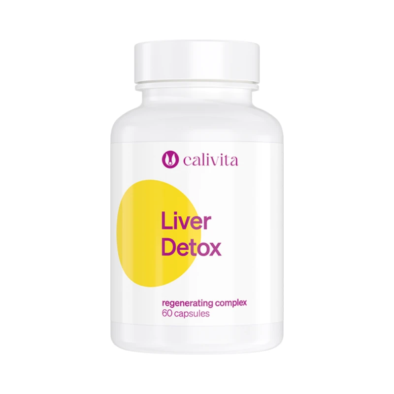 Комплексен продукт за детоксикация на черния дроб - Calivita Liver Detox - 60 капсули