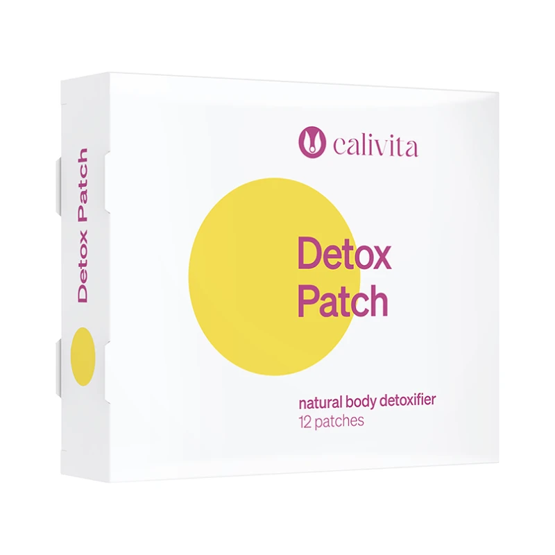 Пластири за естествена детоксикация - Calivita DETOX PATCH (12 PATCHES) - 12 пластира