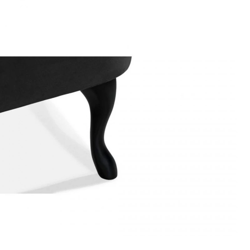 Диван diYana 3H, 140 x 67 x 86 см, Черен