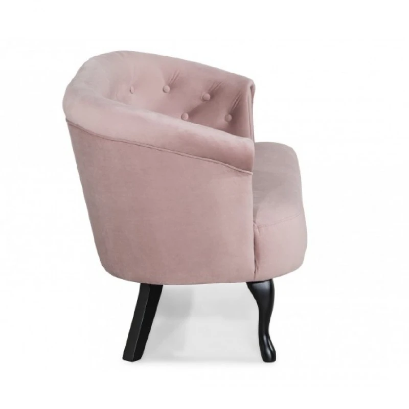 Канапе Madalina M, 140 x 75 x 68 см, Розов жасмин