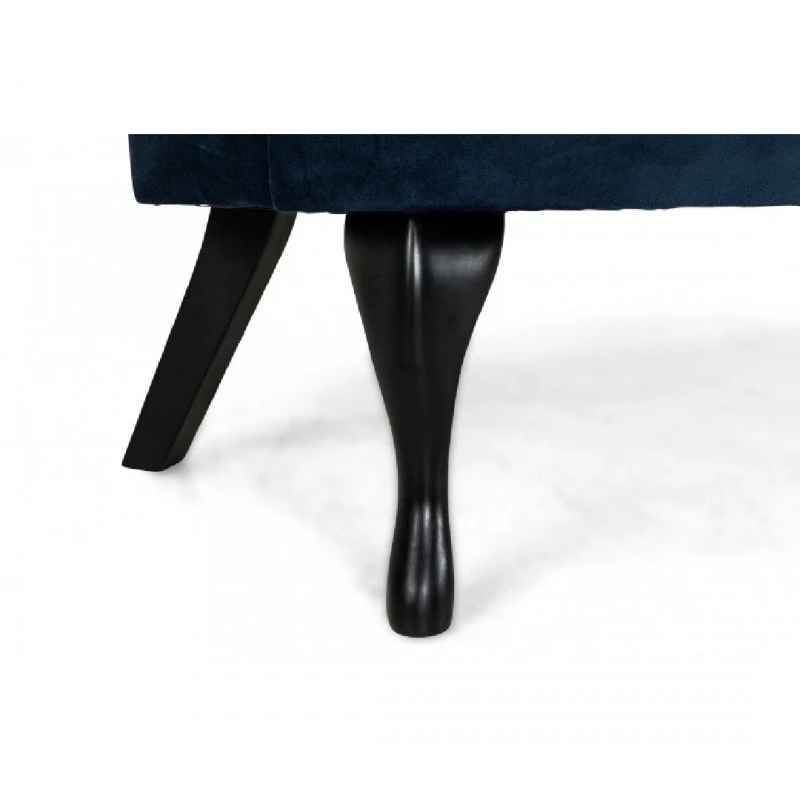 Канапе Madalina M, 140 x 75 x 68 см, Петролено синьо