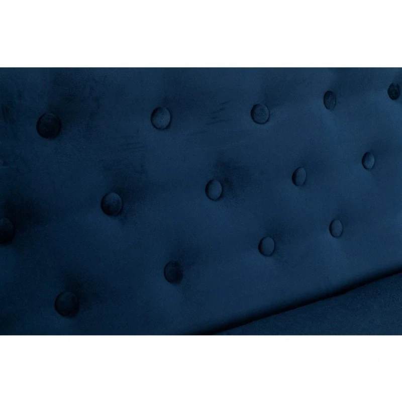 Канапе Madalina M, 140 x 75 x 68 см, Петролено синьо