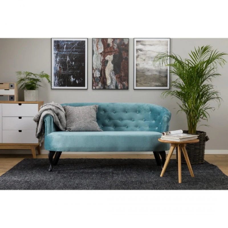 Канапе Madalina M, 140 x 75 x 68 см, Тюркоаз