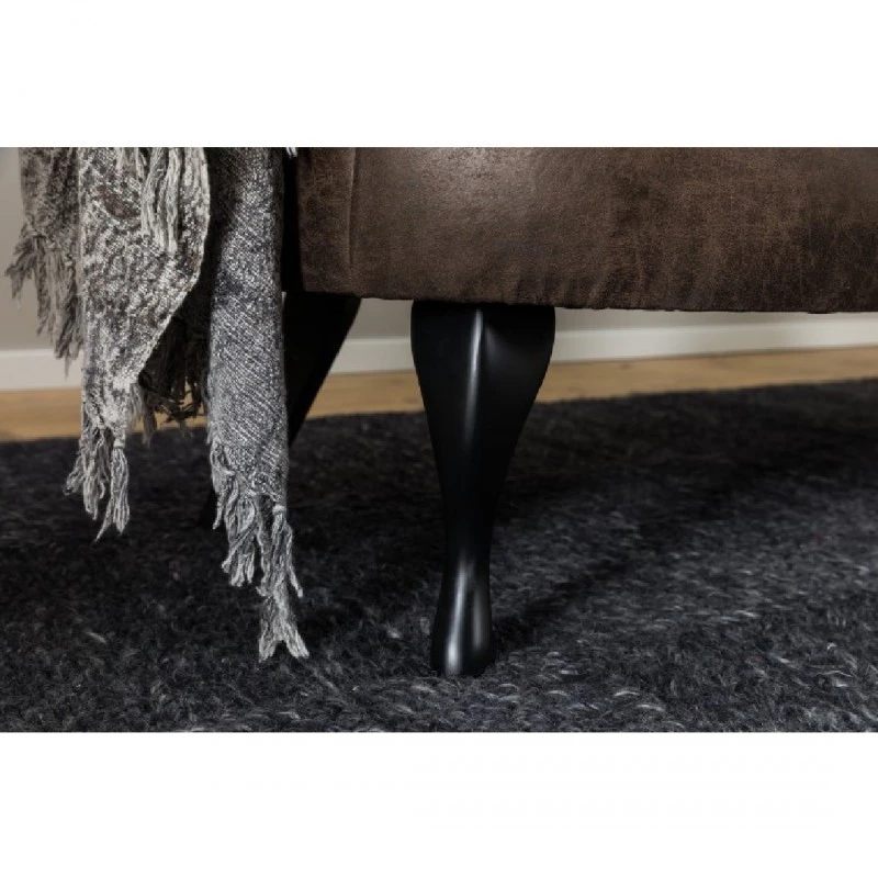 Канапе Madalina M, 140 x 75 x 68 см, Винтидж кафяво