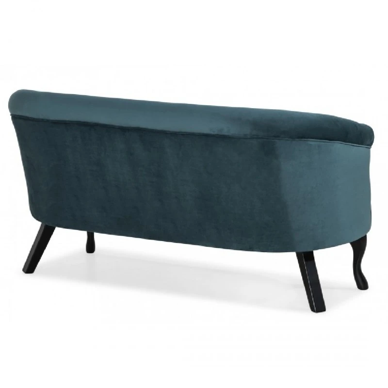 Канапе Madalina M, 140 x 75 x 68 см, Синьо-зелен