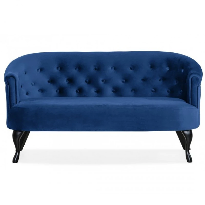 Канапе Madalina M, 140 x 75 x 68 см, Синьо