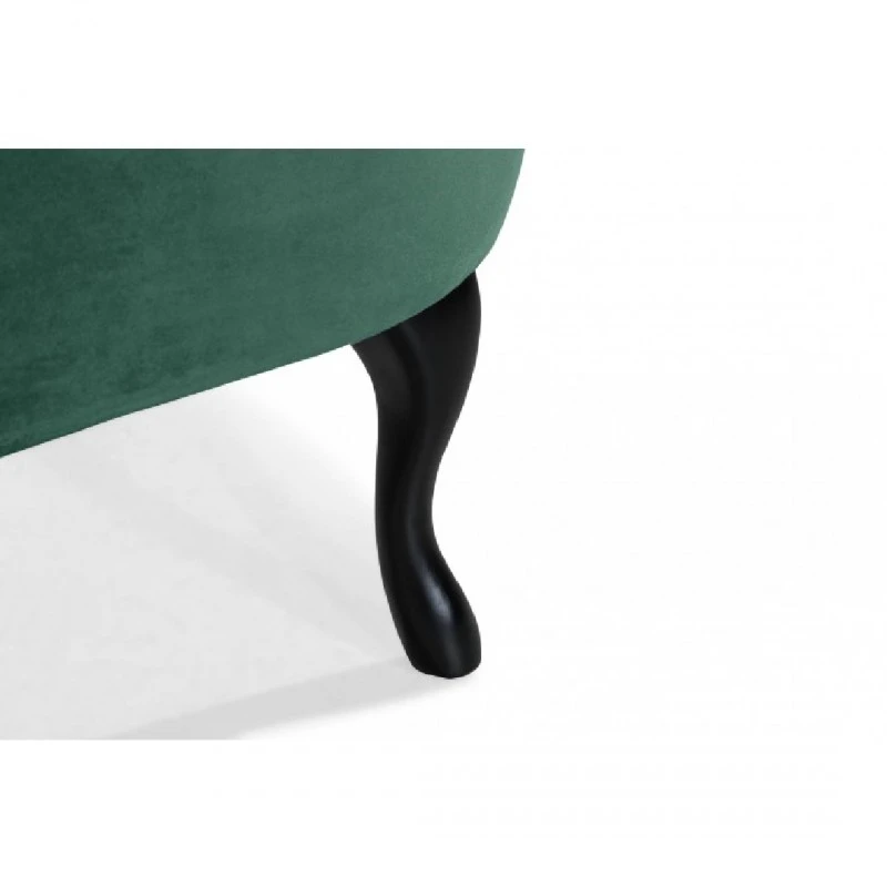 Канапе Madalina M, 140 x 75 x 68 см, Тъмно зелено