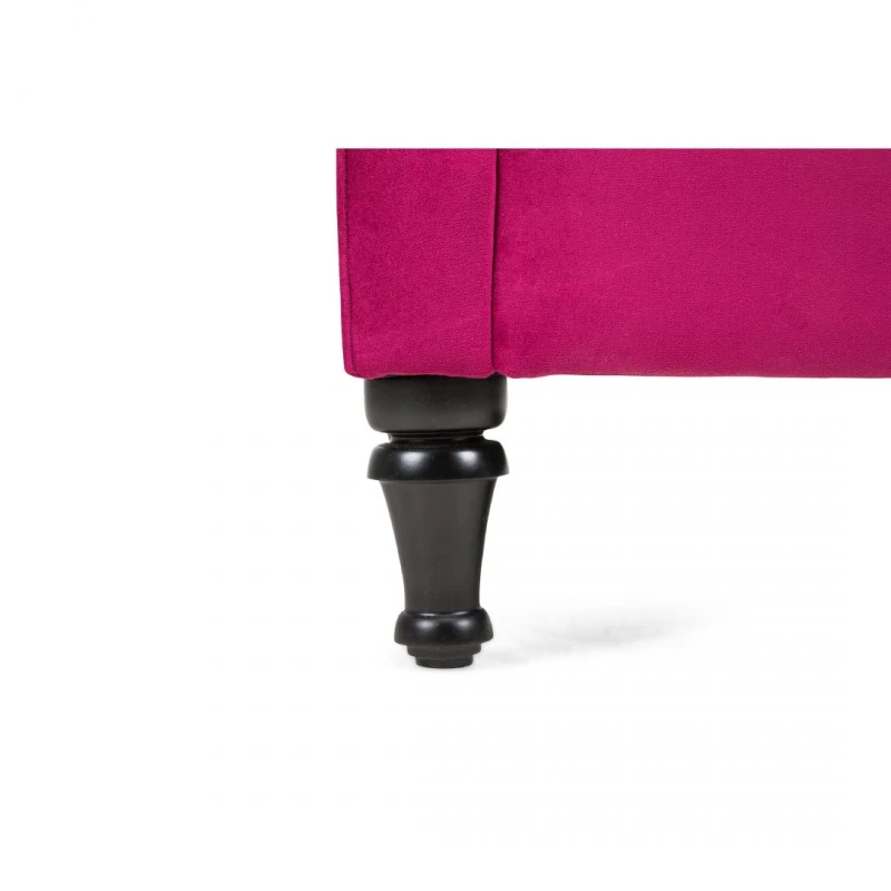 Лежанка diYana, 165 х 88 х 70 см, Вишнева