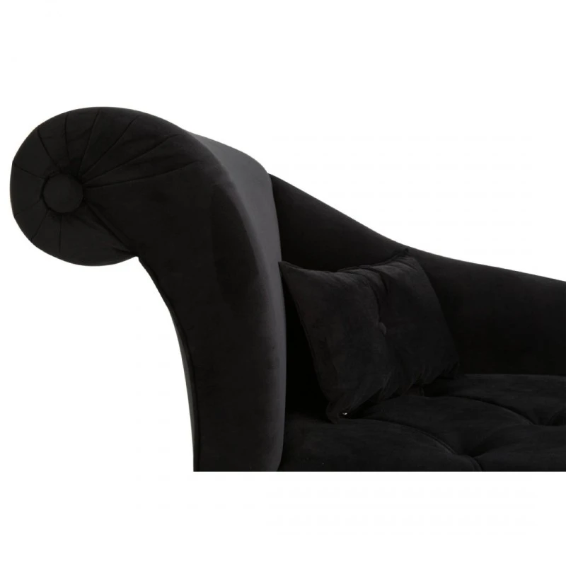 Лежанка diYana, 165 х 88 х 70 см, Черен