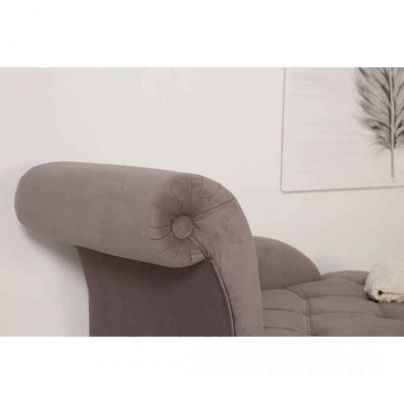 Лежанка diYana, 165 х 88 х 70 см, Сив