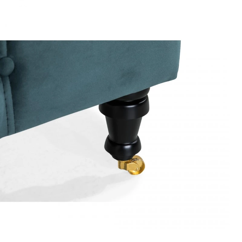 Лежанка diYana, 165 х 88 х 70 см, Синьо-зелена