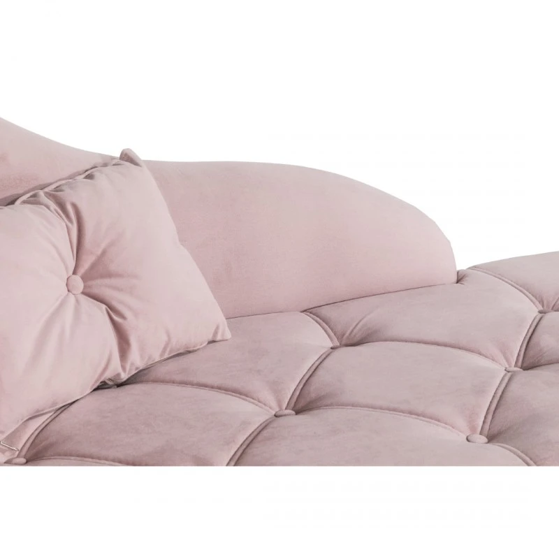 Лежанка diYana, 165 х 88 х 70 см, Розов жасмин