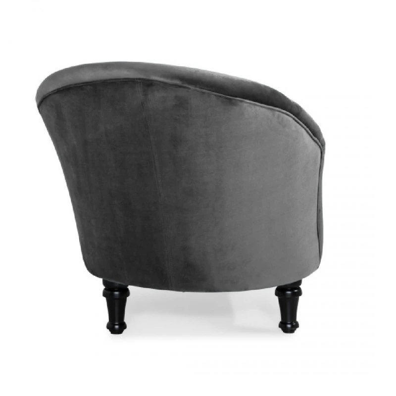 Лежанка diYana Classic, 151 х 82 х 81 см, Тъмно сива