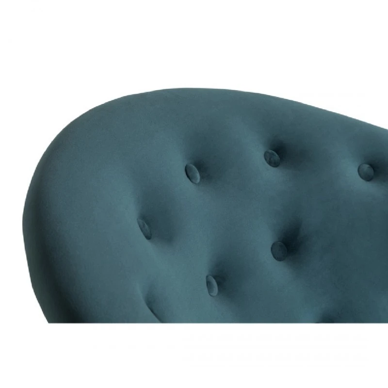 Лежанка diYana Classic, 151 х 82 х 81 см, Синьо-зелен тюркоаз