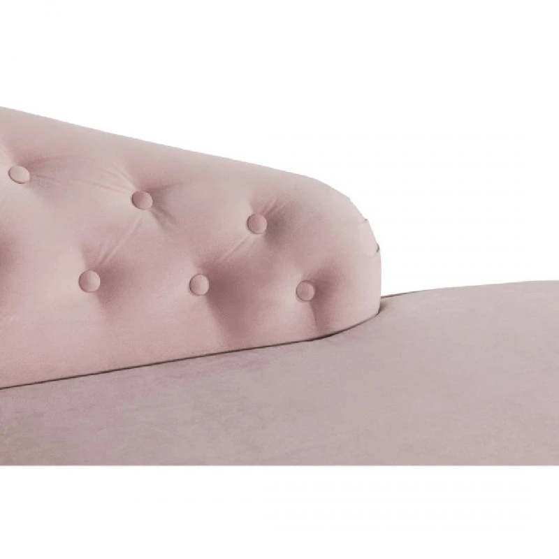 Лежанка diYana Classic, 151 х 82 х 81 см, Розов жасмин