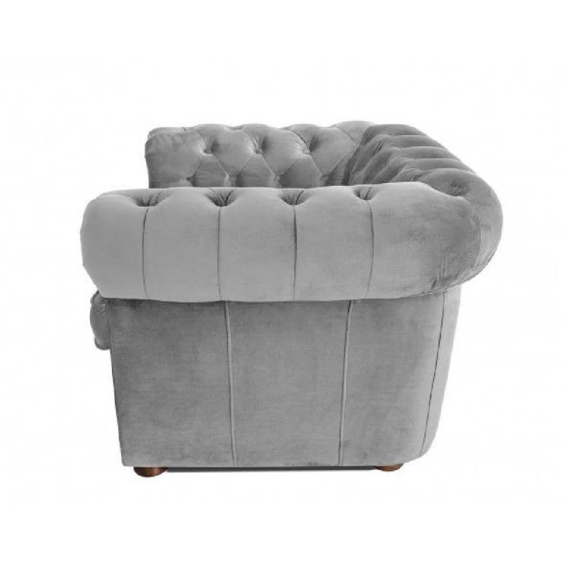 Фотьойл Chesterfield, 94 x 66 x 90см, Сив