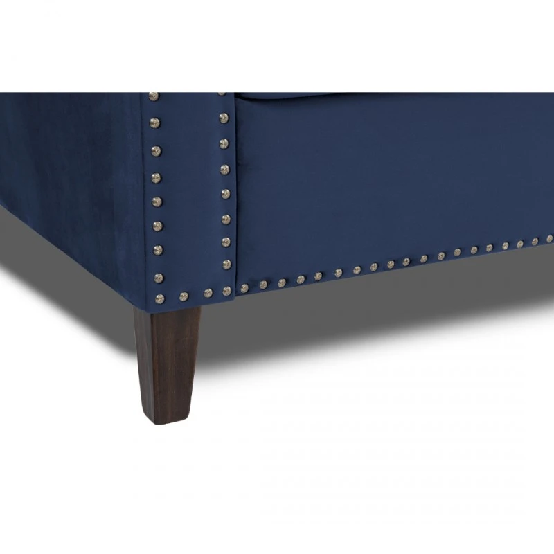 Триместен диван Chesterfield Queen, 215/92/92 см, Петроленосин