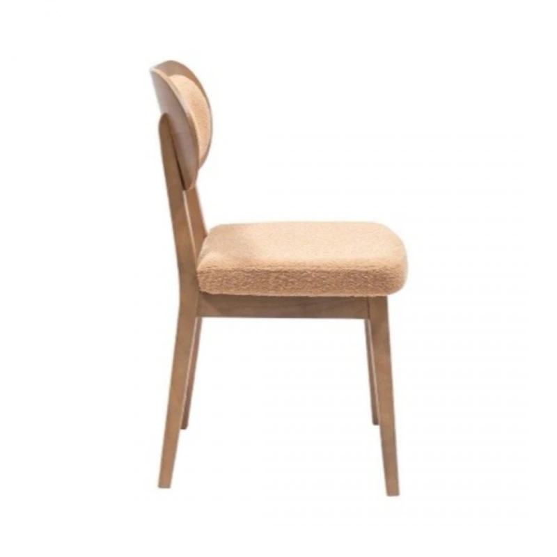 Комплект столове Латина, Дърво, Бежов, 4 броя