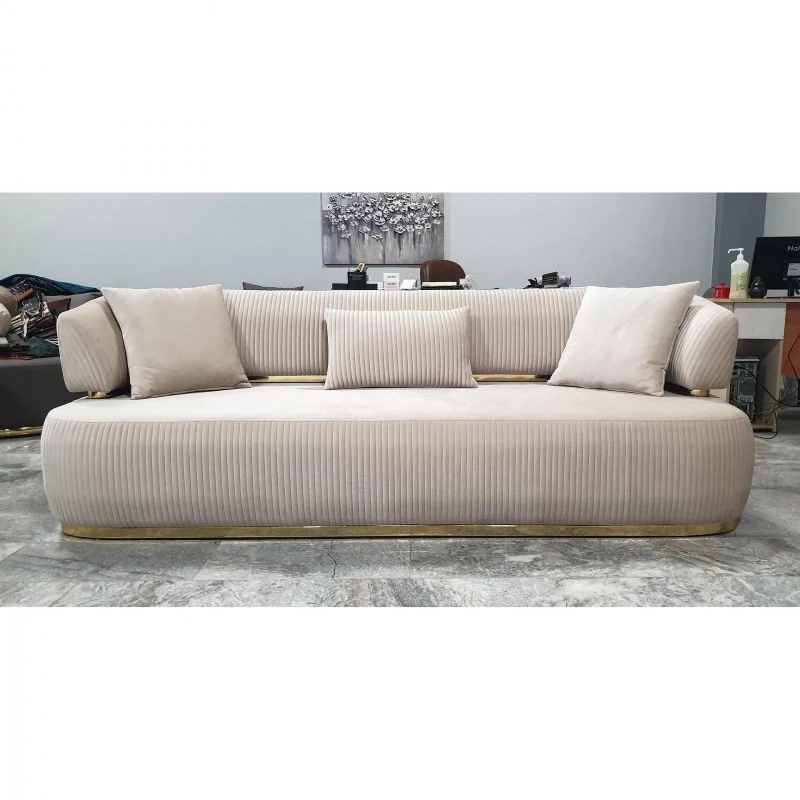 Диван Маями, Бежов, 190х90х80 см