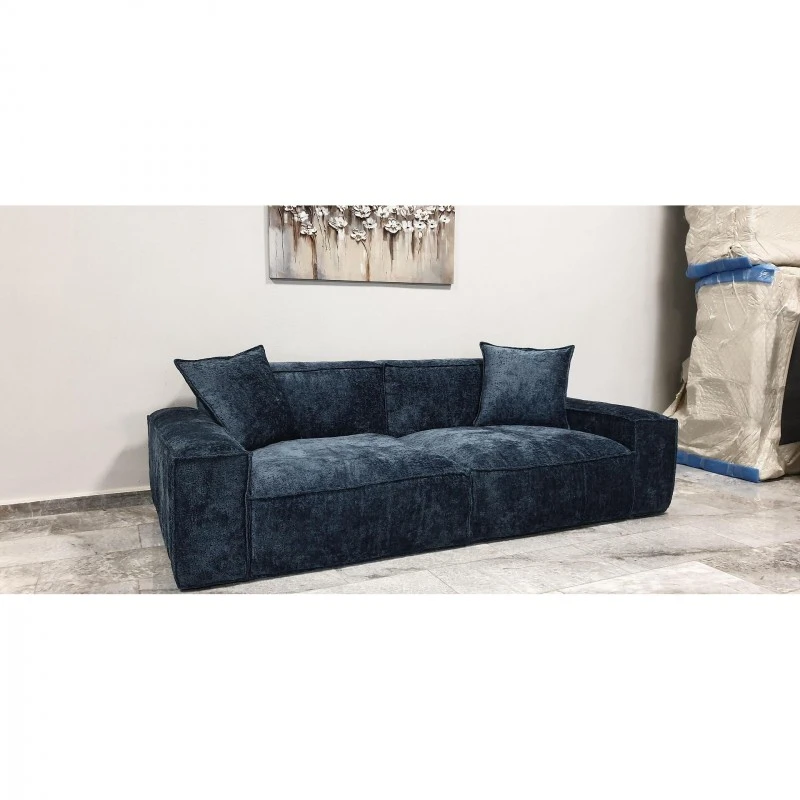 Диван Умбро, Син, 190х90х80 см