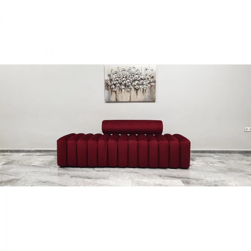 Лежанка Табли, Оранжев, 135х70х70 см