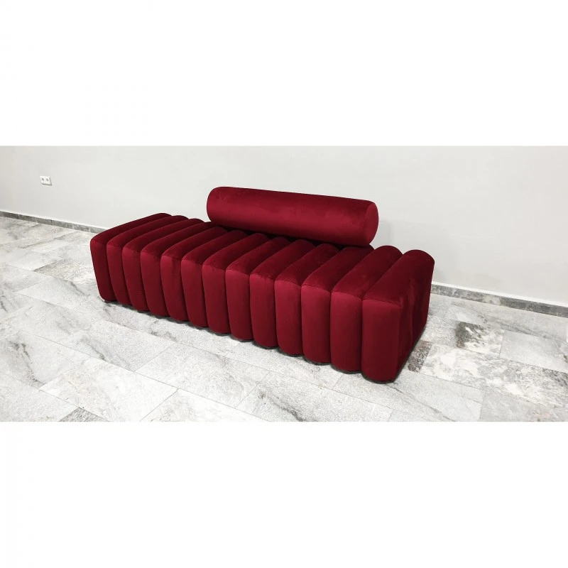 Лежанка Табли, Оранжев, 135х70х70 см