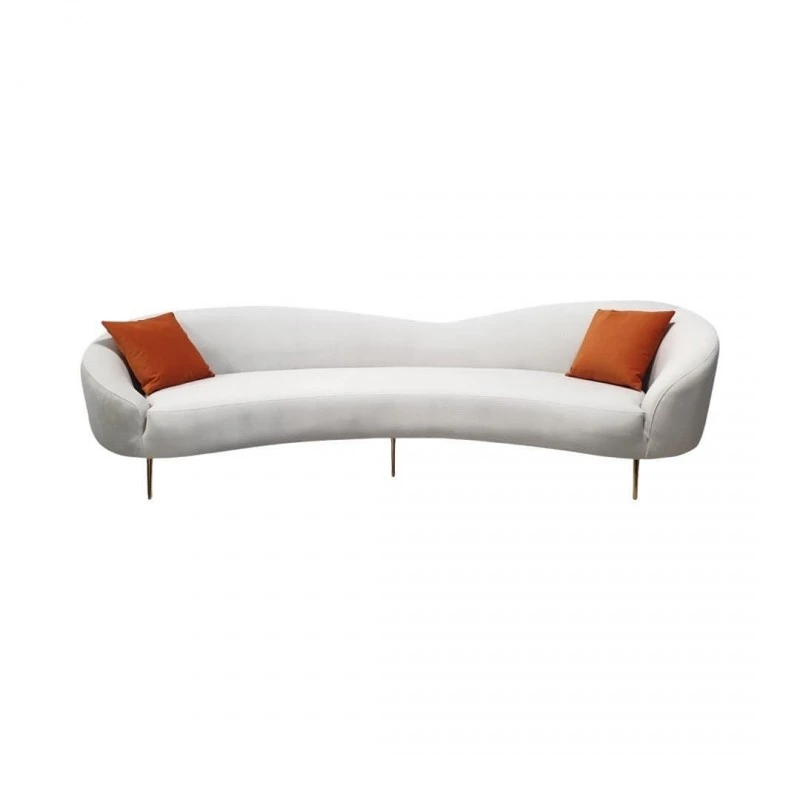 Триместен диван Албатрос, Бял
