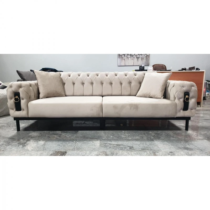 Диван Бианка, Бежов, 230x90x80 см.