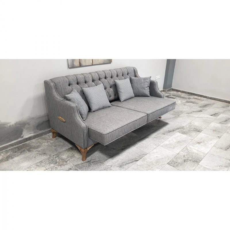 Диван Едокс, Сив,  200x80x90 см