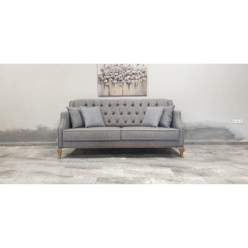 Диван Едокс, Сив,  200x80x90 см