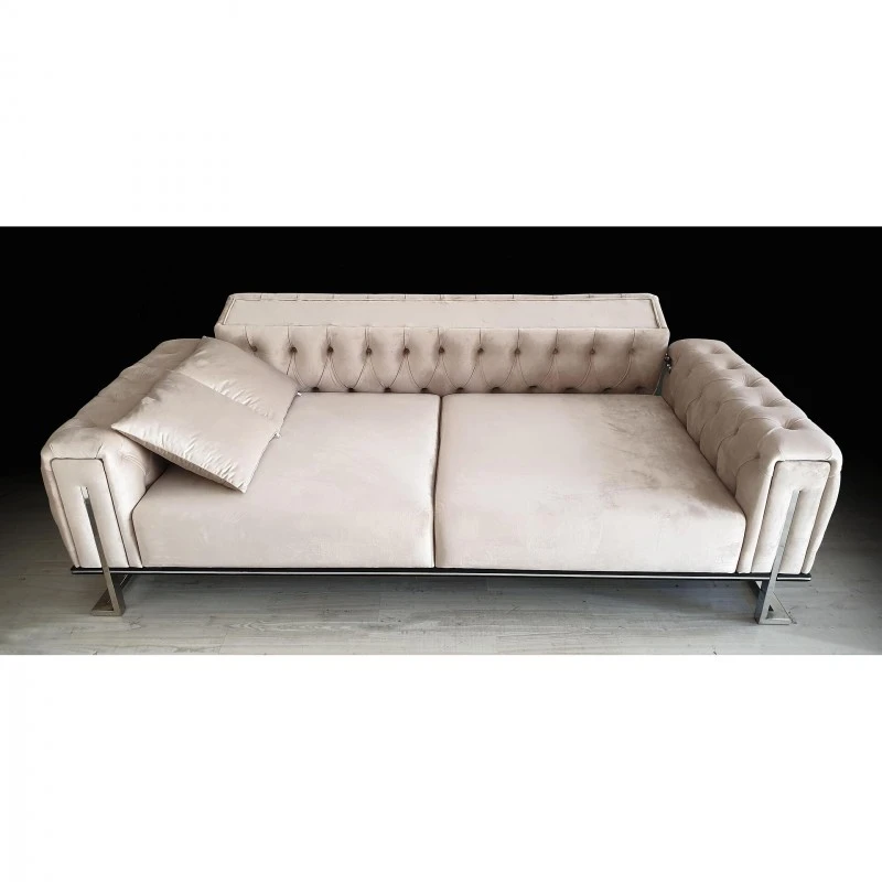 Триместен диван Ибиза, цвят Крем