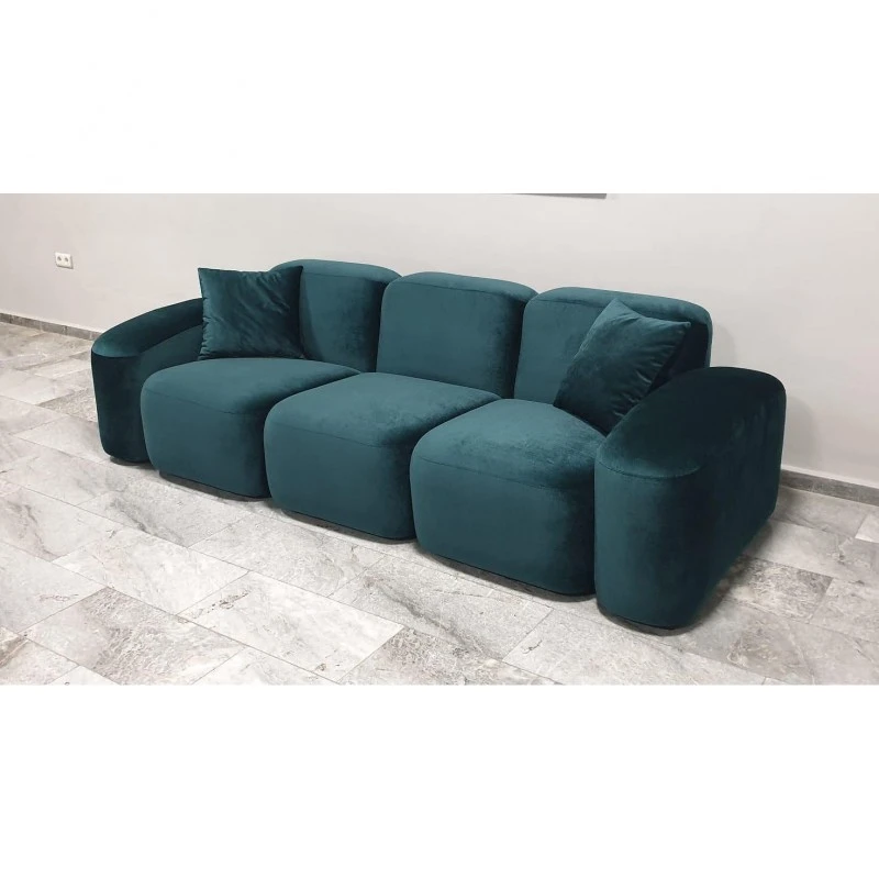 Триместен диван Весе, Зелен