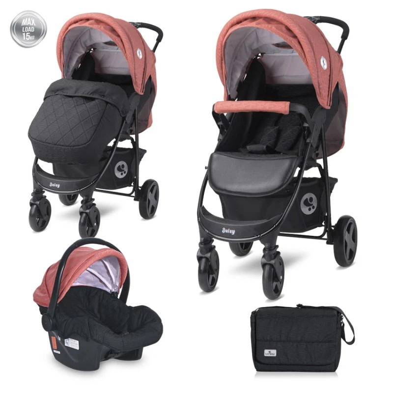 Д.КОЛИЧКА DAISY BASIC SET  BLACK & GINGER ORANGE