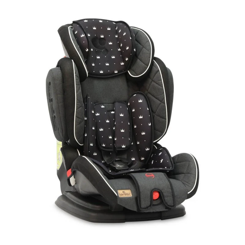 Стол за кола LORELLI MAGIC PREMIUM+SPS 9-36KG, Black Crowns