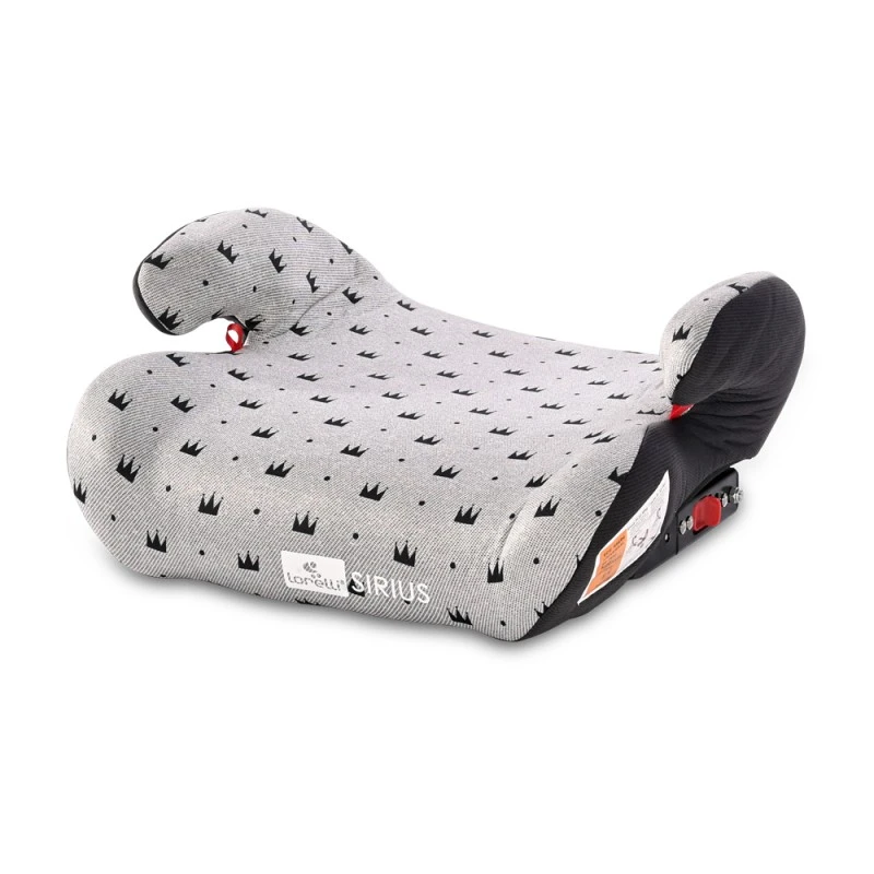Столче за кола ISOFIX Lorelli Sirius Fix, 22-36 кг, Сив