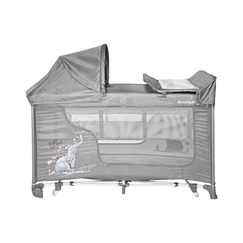 Кошара LORELLI Moonlight, 2 нива, Rocker, Grey, Fun