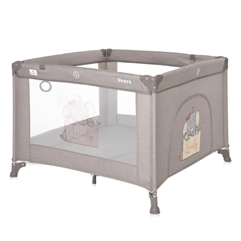 Кошара за игра Lorelli Happy Game Zone String Elephant, Бежов