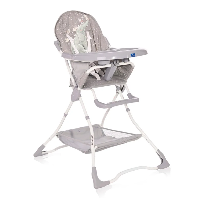 Столче за хранене Lorelli Bonbon Grey Fun, Антрацит