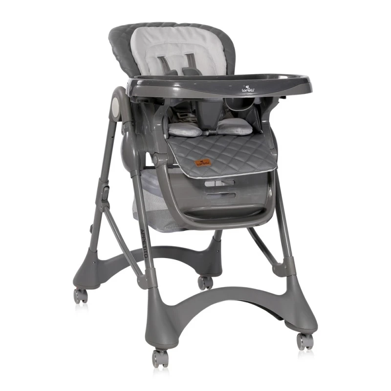 Столче за хранене Lorelli Appetito, Регулируемо, Сив