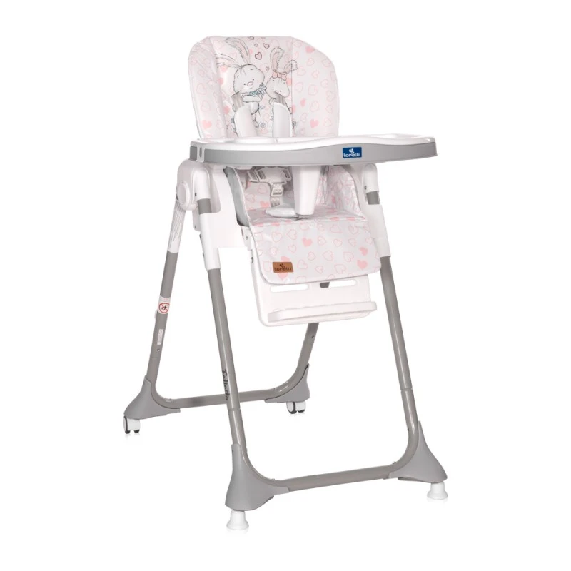 Стол за хранене LORELLI FELICITA, Розов, Заек