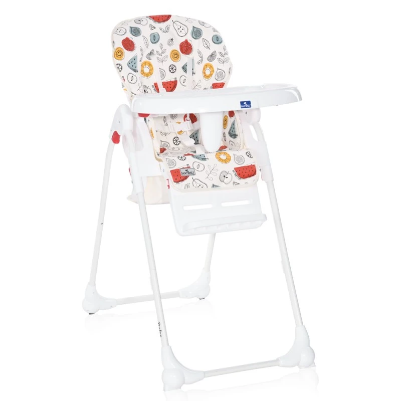 Столче за хранене Lorelli, Dulce, Регулируемо, White Fruits, Колекция 2021