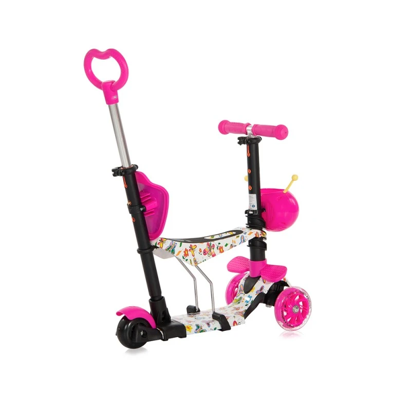 Тротинетка LORELLI SMART Plus, Pink, Butterfly