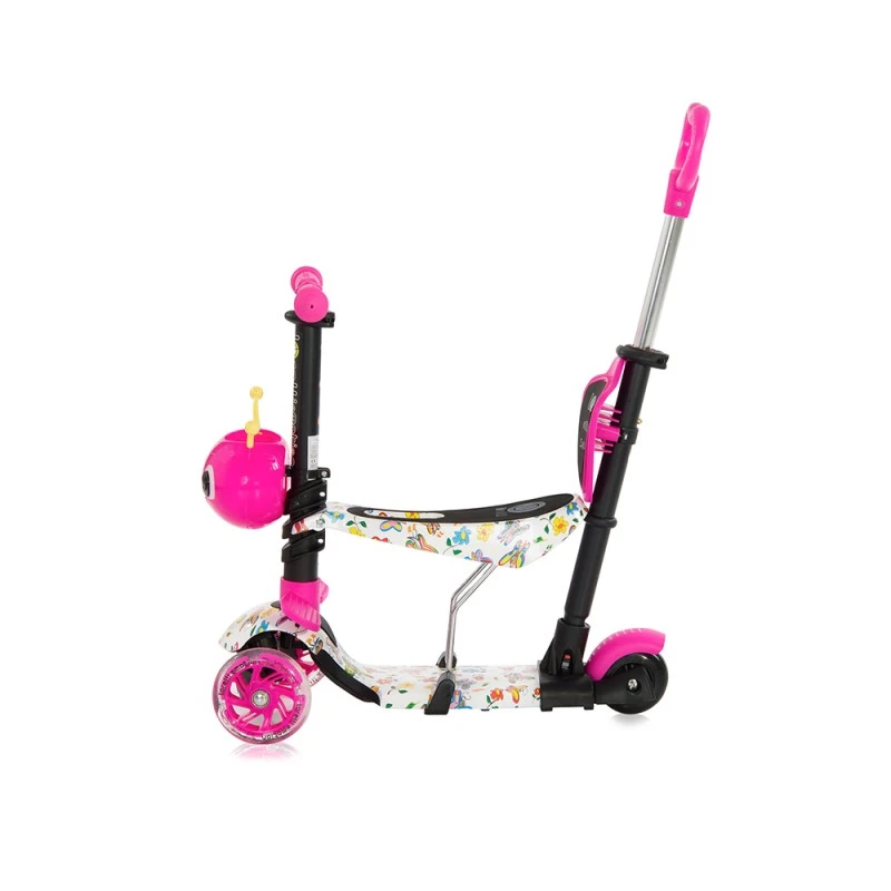 Тротинетка LORELLI SMART Plus, Pink, Butterfly