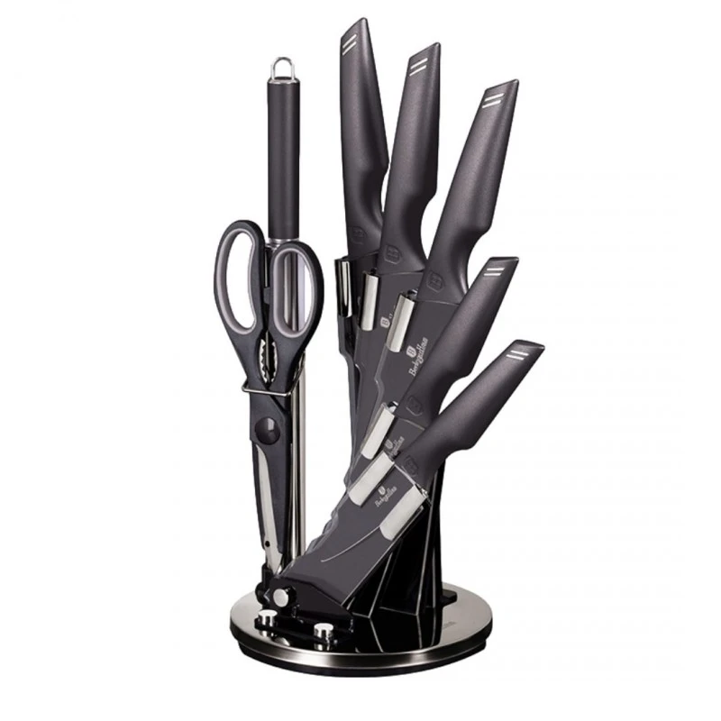 Комплект ножове от 8 части Berlinger Haus BH-2586 Carbon Collection