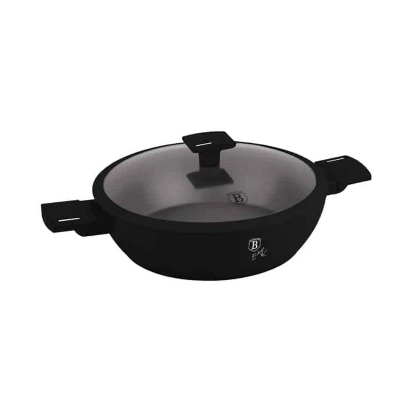 Плитка тенджера с капак,Berlinger Haus BH8185 Matte Black